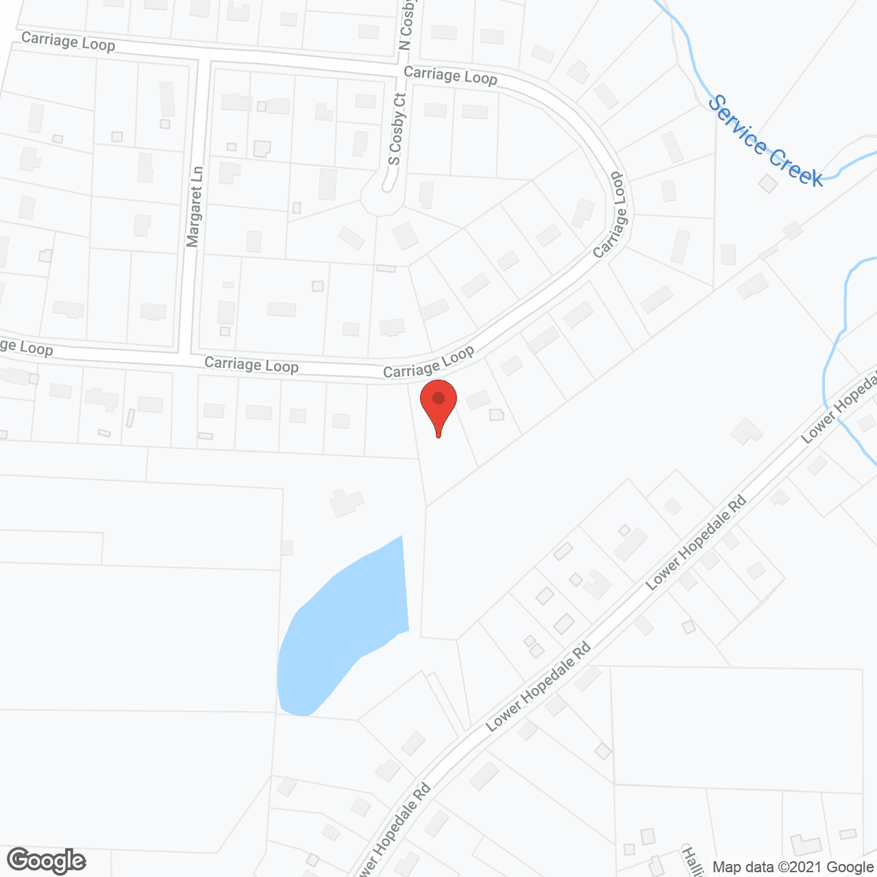 Map of the neighborhood around Eastway Family Care II