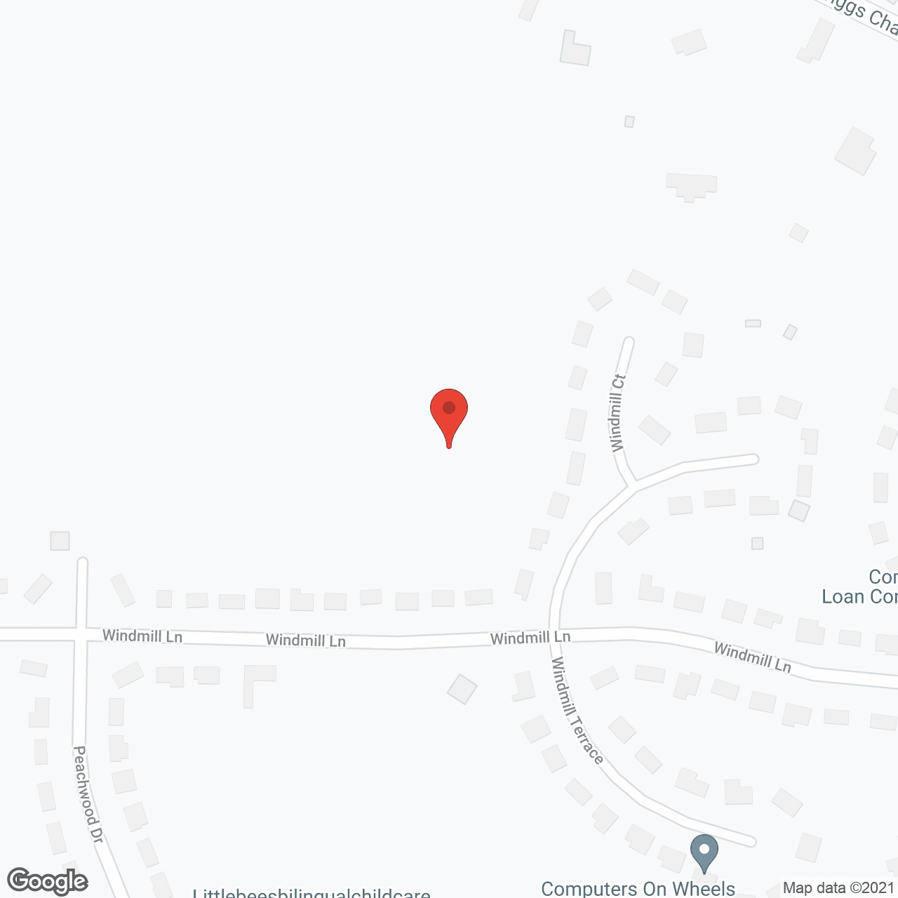 Map of the neighborhood around Embrasse Moi Assisted Living