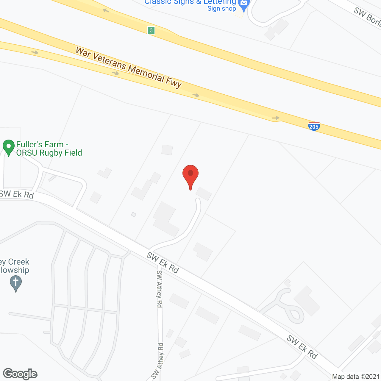 Map of the neighborhood around Campan Senior Care Home