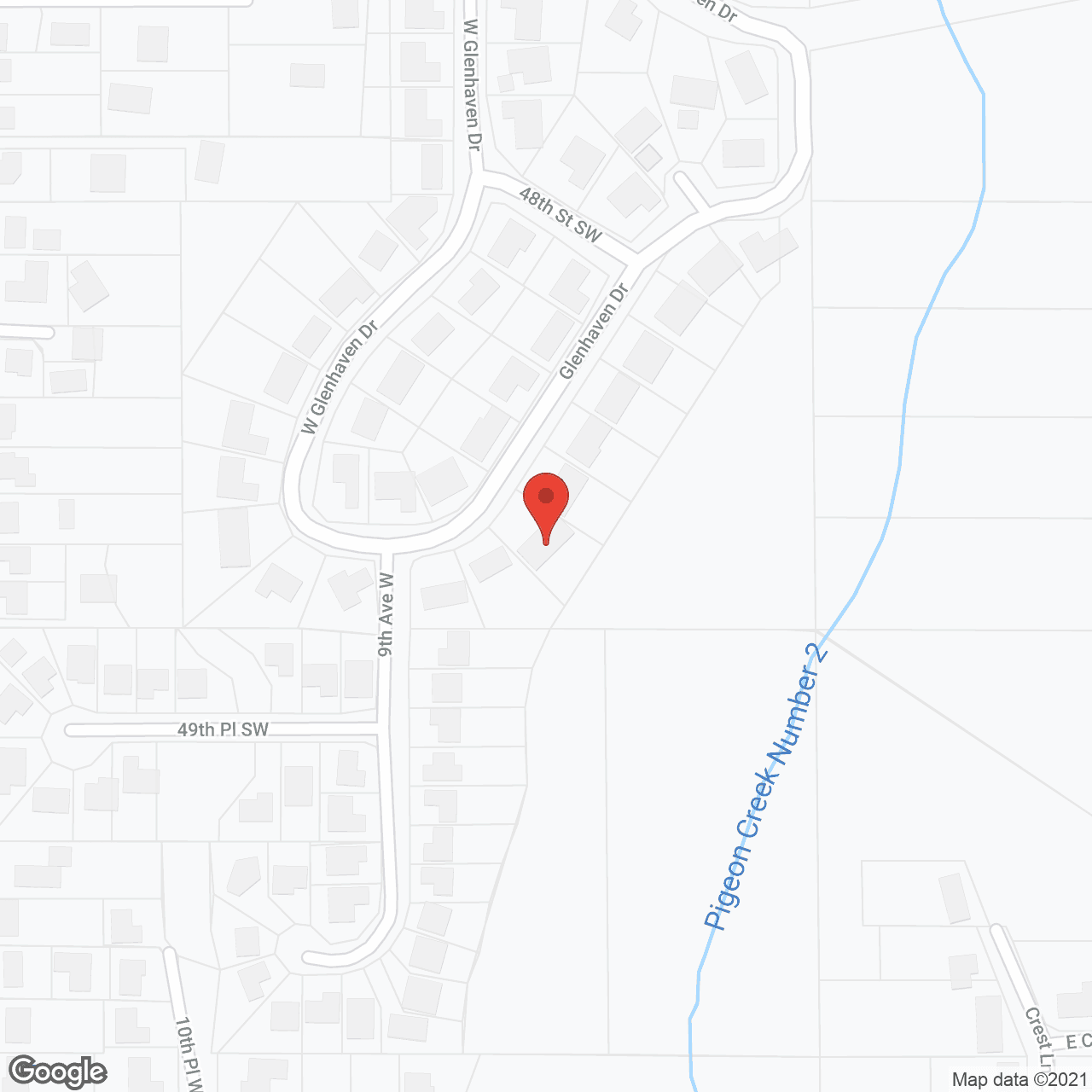 Map of the neighborhood around A New Horizon
