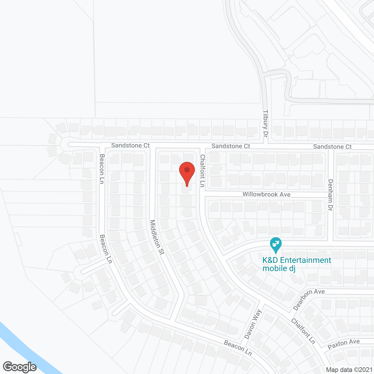 Map of the neighborhood around Pink Coral Residence II