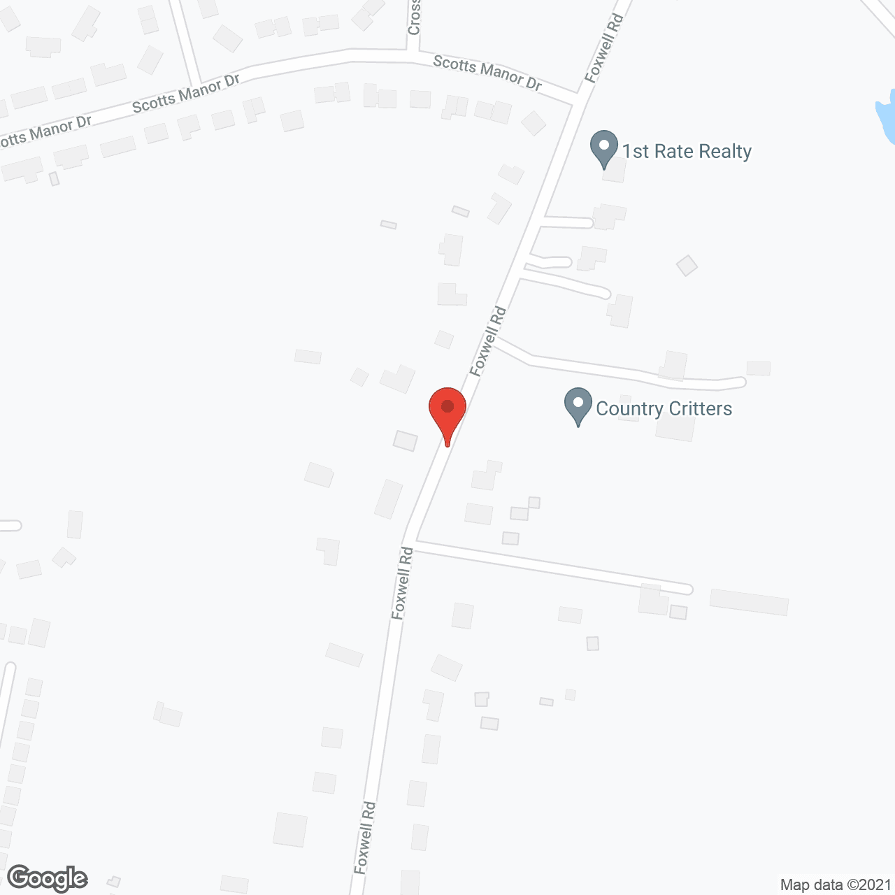 Map of the neighborhood around Quality Life Care