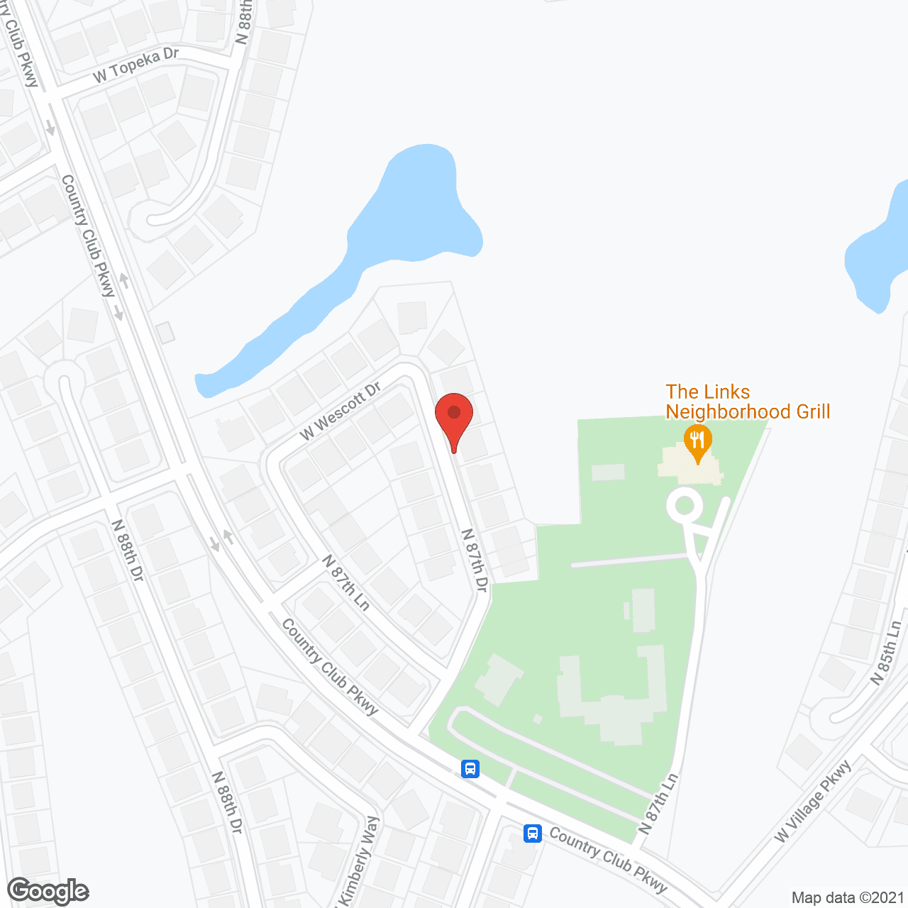 Avanti Senior Living at Peoria in google map