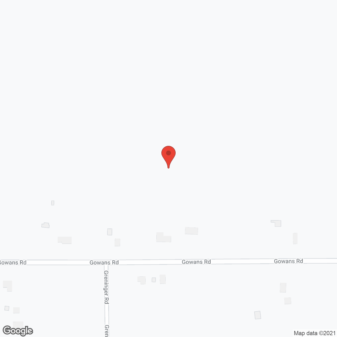 Map of the neighborhood around The Comstock House