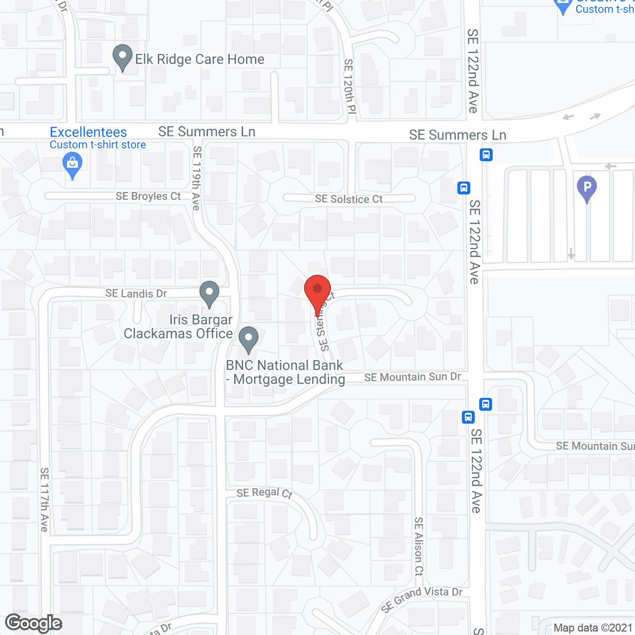 Map of the neighborhood around A Place Called Home