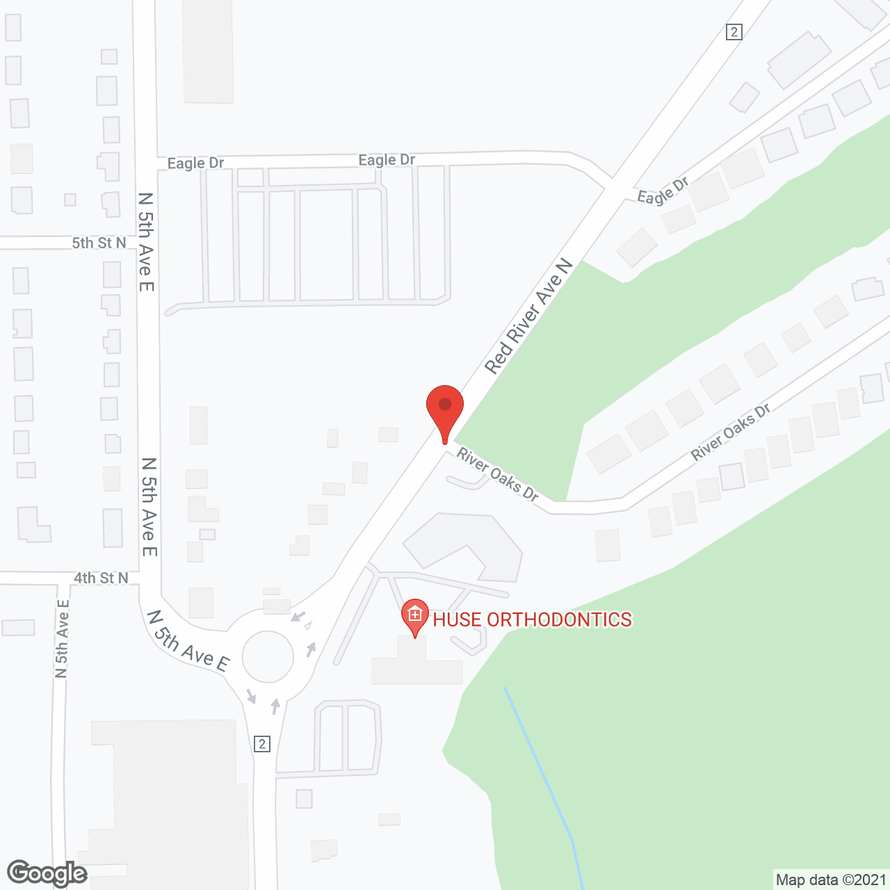 Map of the neighborhood around River Oaks Heights