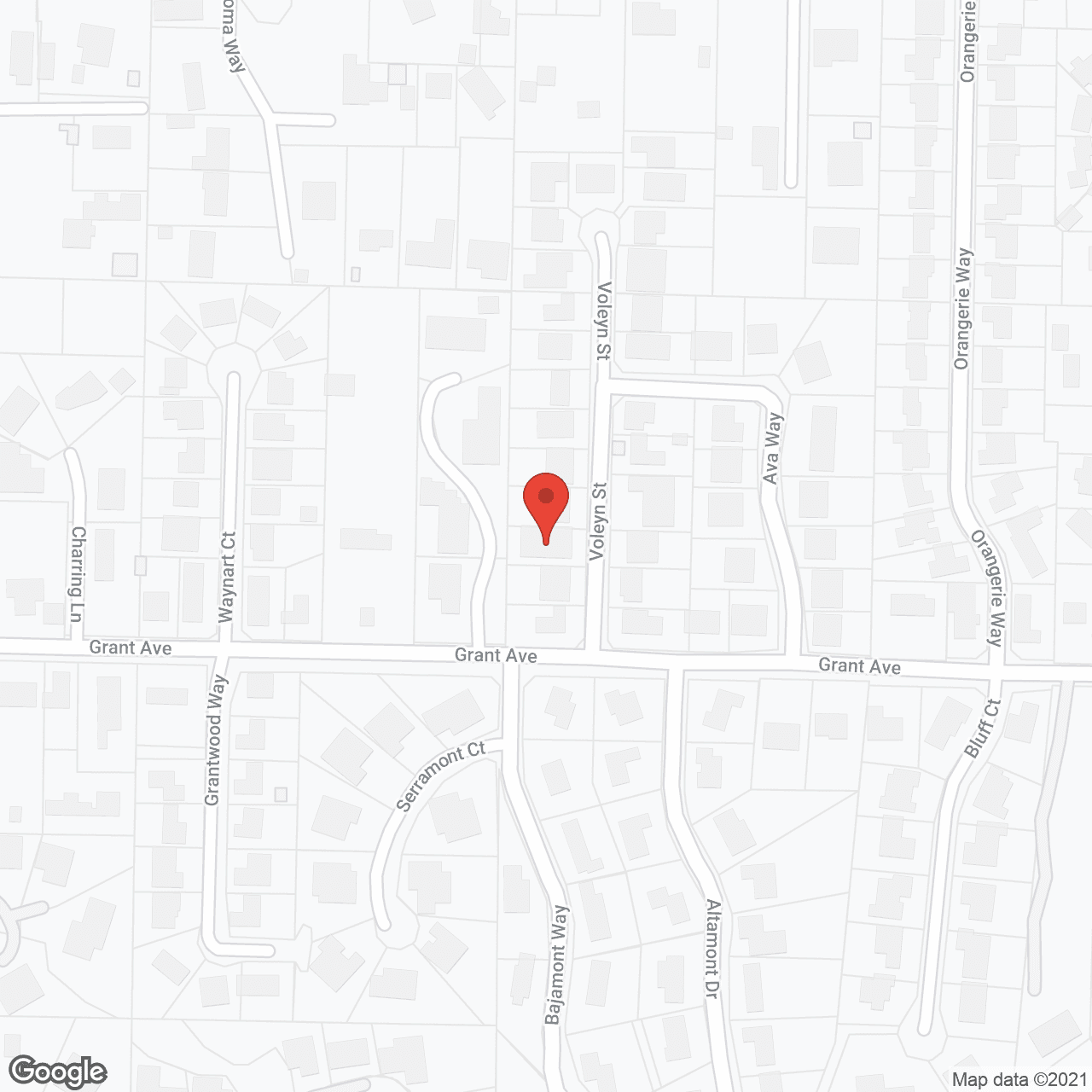 Map of the neighborhood around Splendor Oaks Senior Living #1
