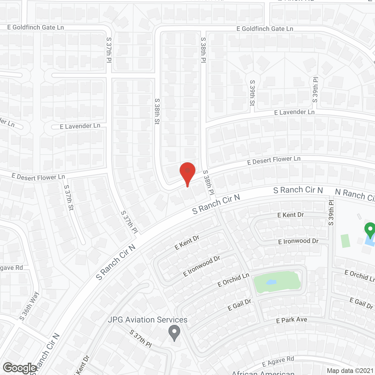 Angels Senior Care in google map