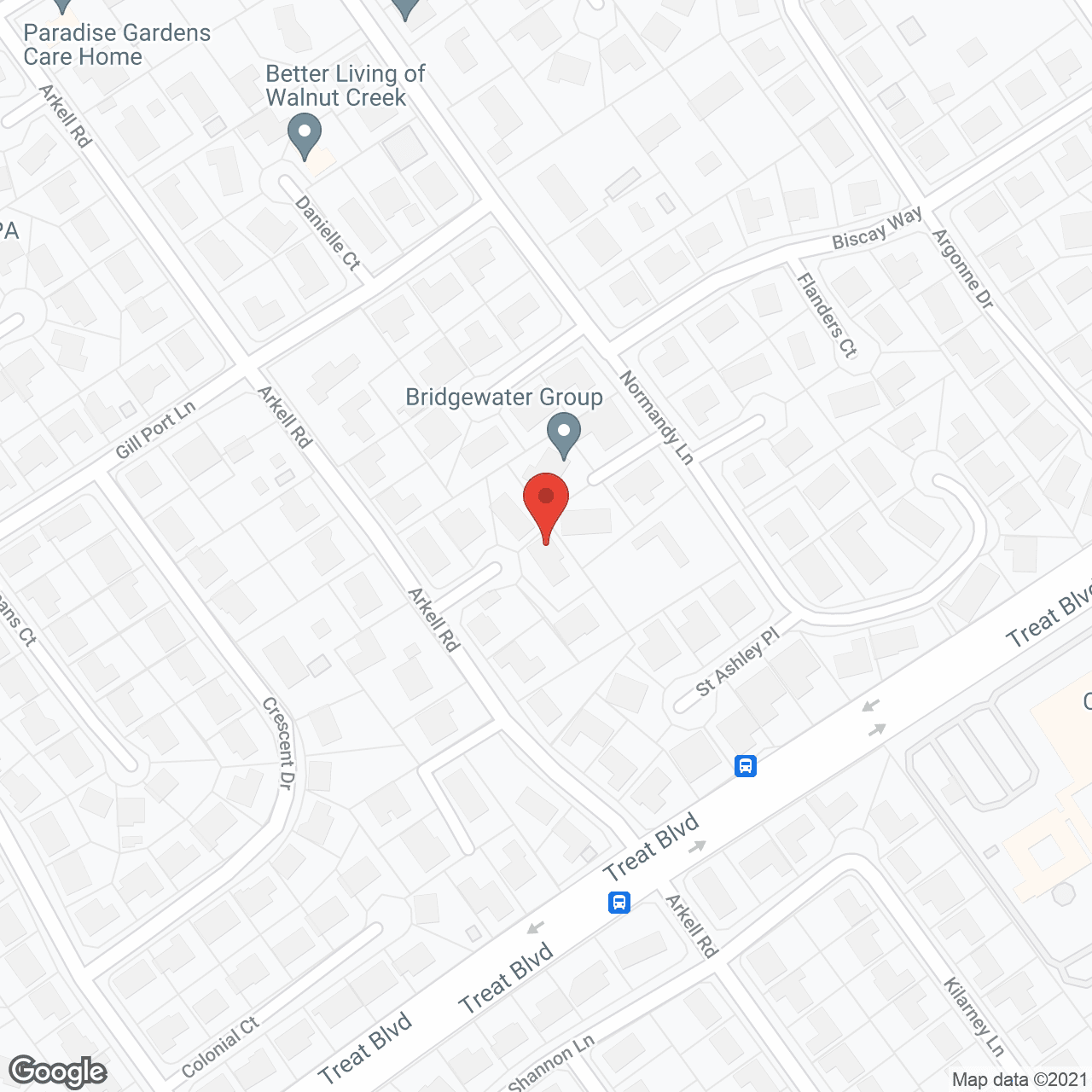 Map of the neighborhood around Welcome Home Senior Residence