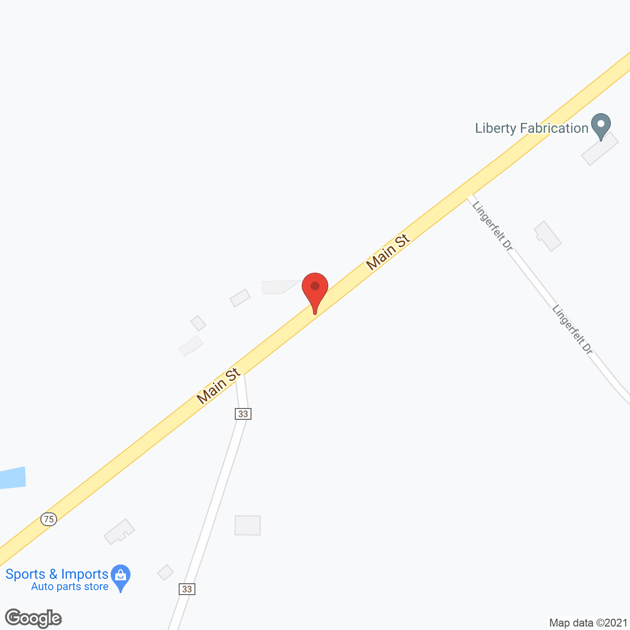 Map of the neighborhood around Morning Glory Meadows Assisted Living Facility