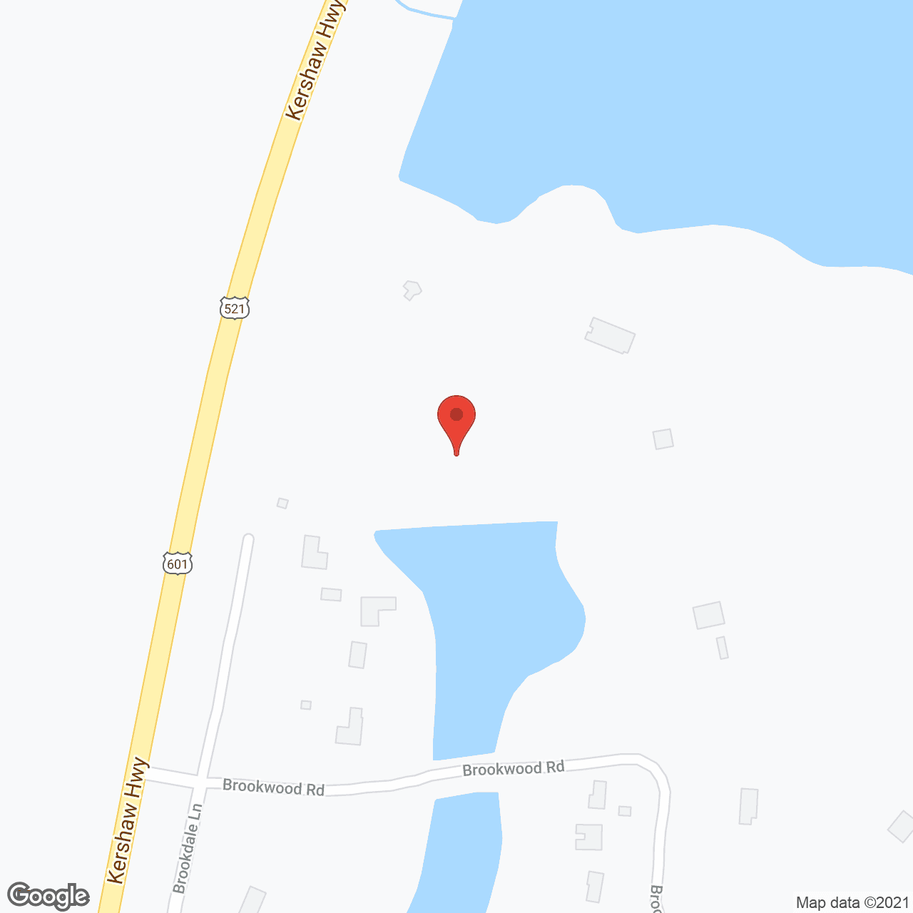 Map of the neighborhood around The Colonial at Old Camden