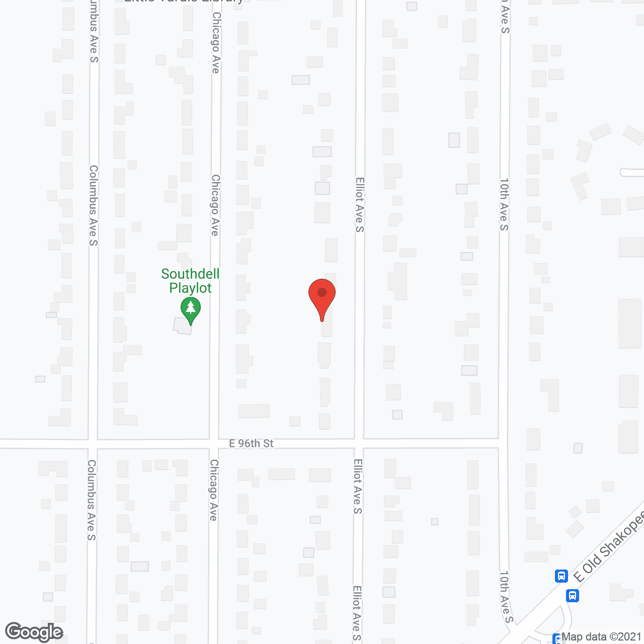 Map of the neighborhood around Joyful Residential Assisted Living