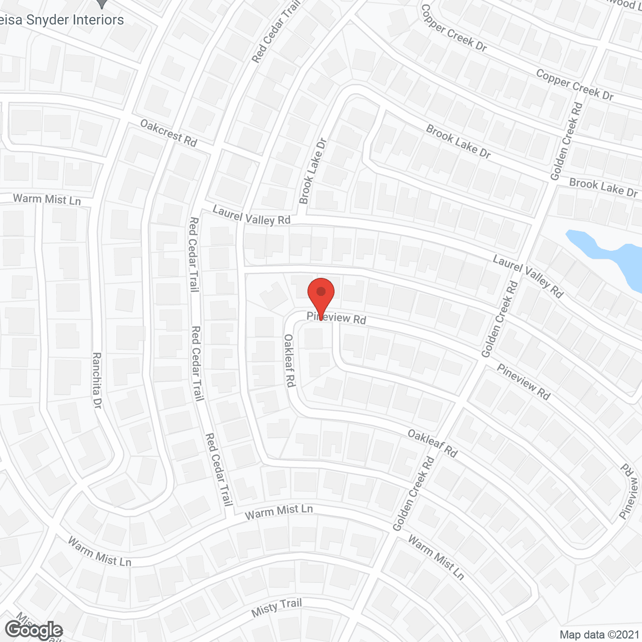 Map of the neighborhood around The Tradition - Prestonwood