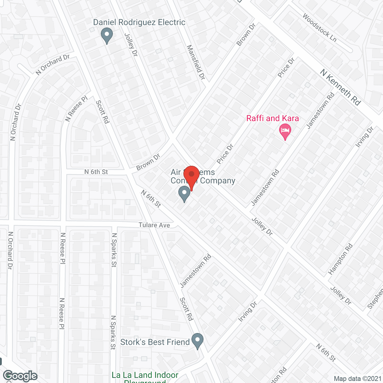 Map of the neighborhood around Balanced Living Home Care
