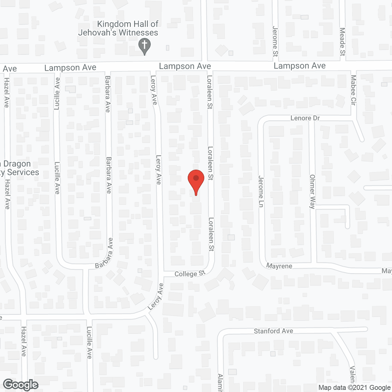 Map of the neighborhood around Quezon Home Care Villa