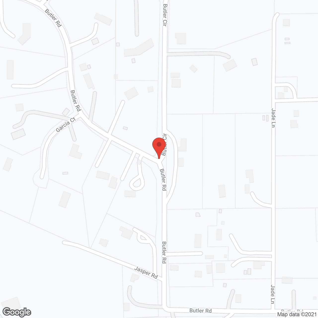 Map of the neighborhood around AAA Senior Care