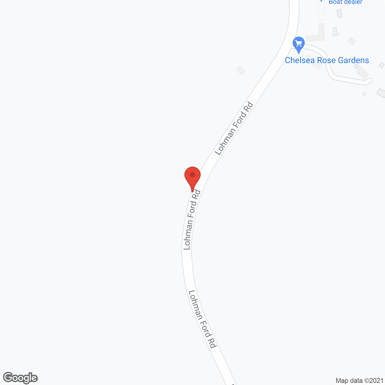 Map of the neighborhood around Vista Bella