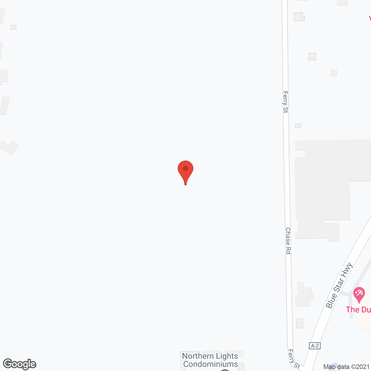 Map of the neighborhood around Grace of Douglas