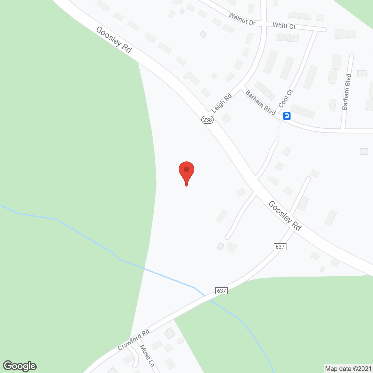 Map of the neighborhood around The Hamilton Assisted Living
