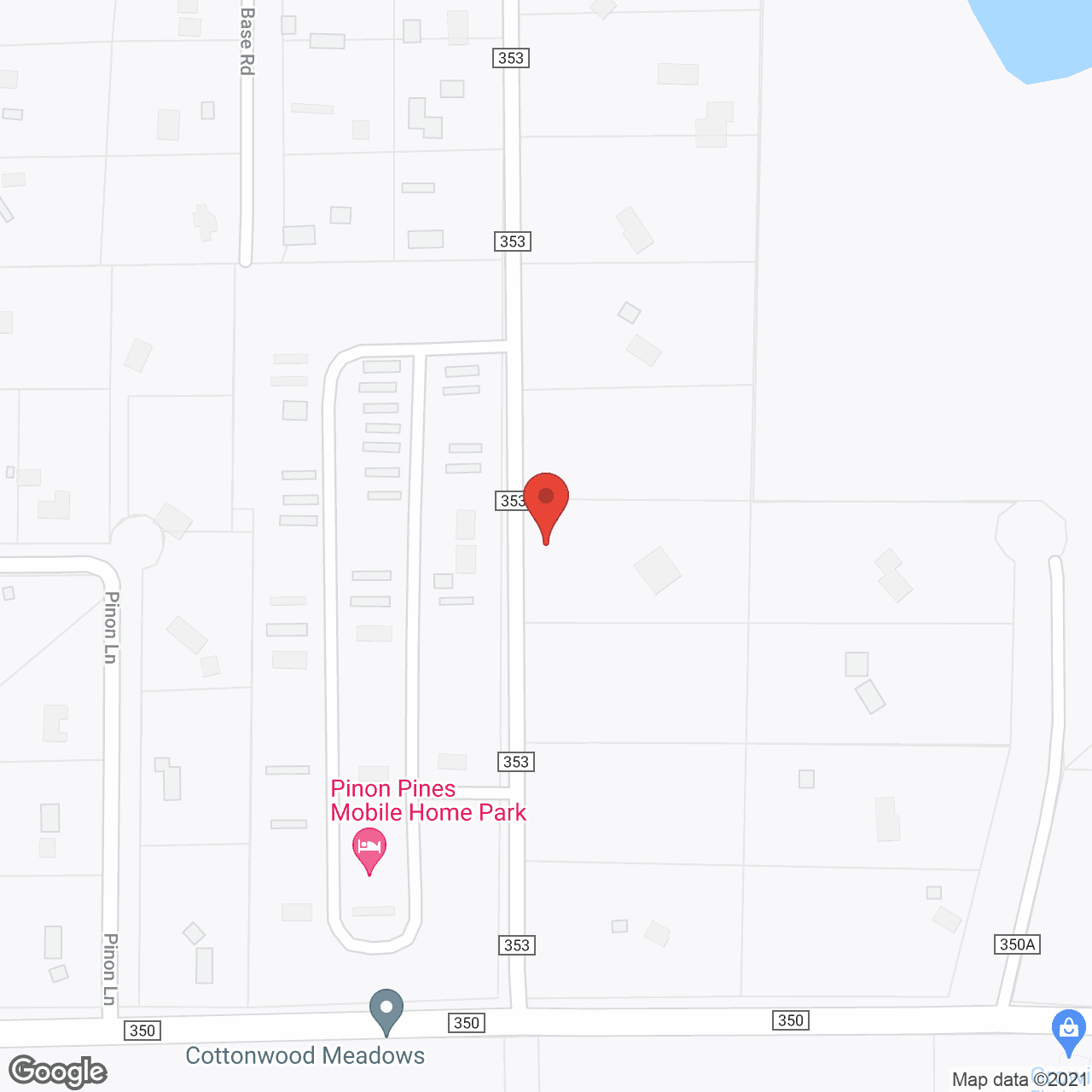 Map of the neighborhood around Sunrise Manor