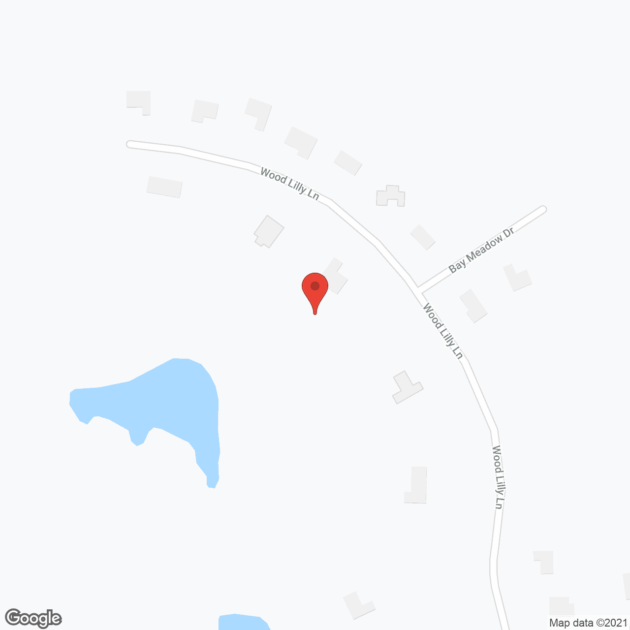 Map of the neighborhood around Fields of Waterford