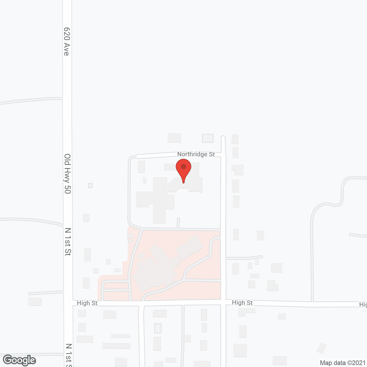 Map of the neighborhood around Belle Terrace