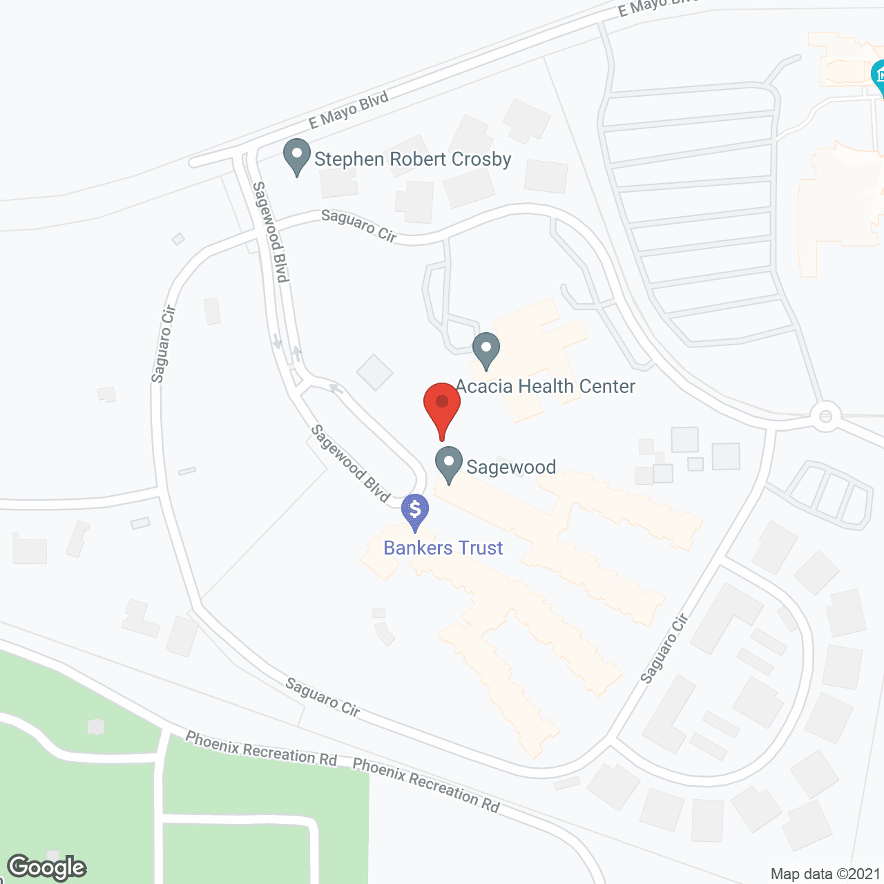 Map of the neighborhood around Sagewood Desert Willow AL and MC