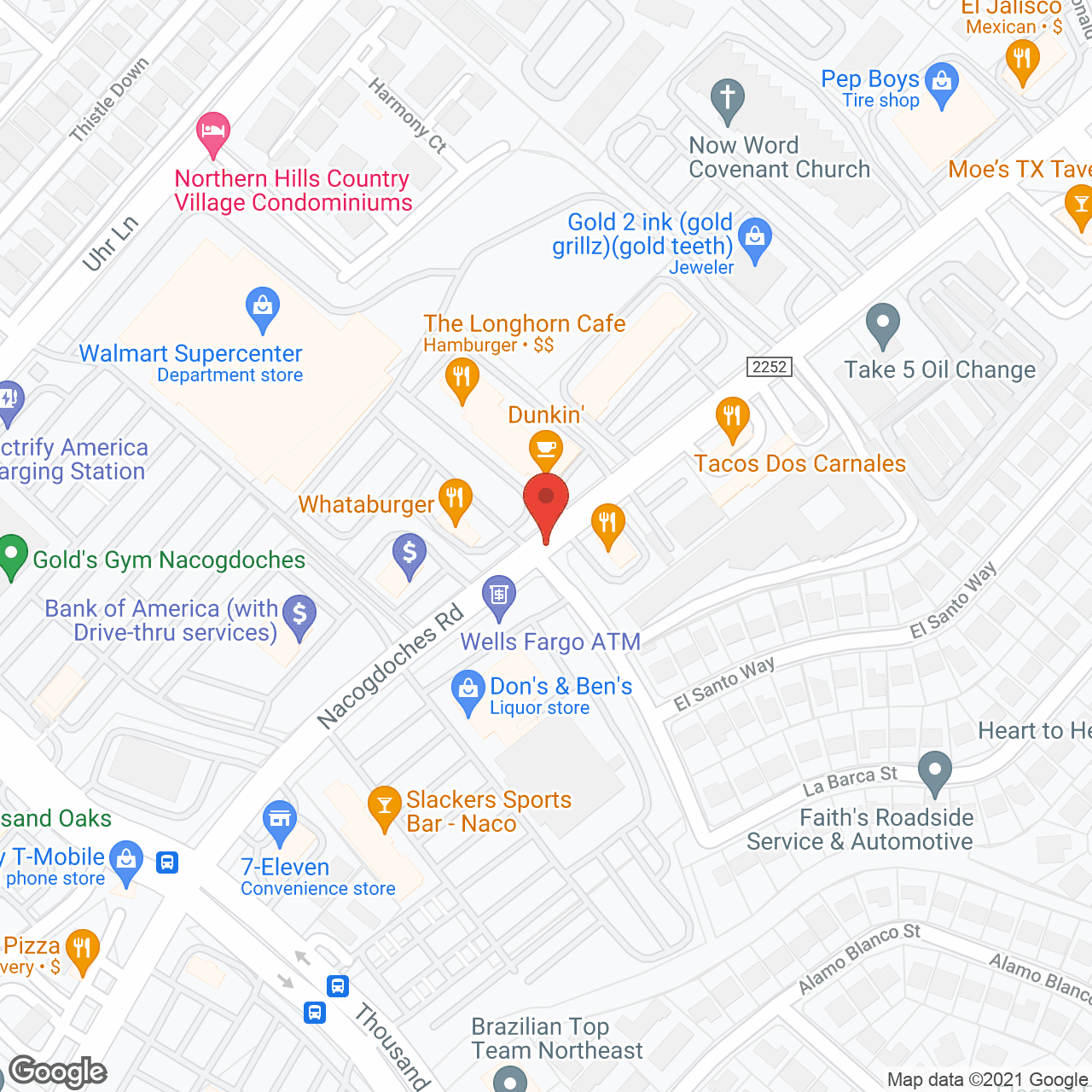 Map of the neighborhood around Camino Real Senior Living