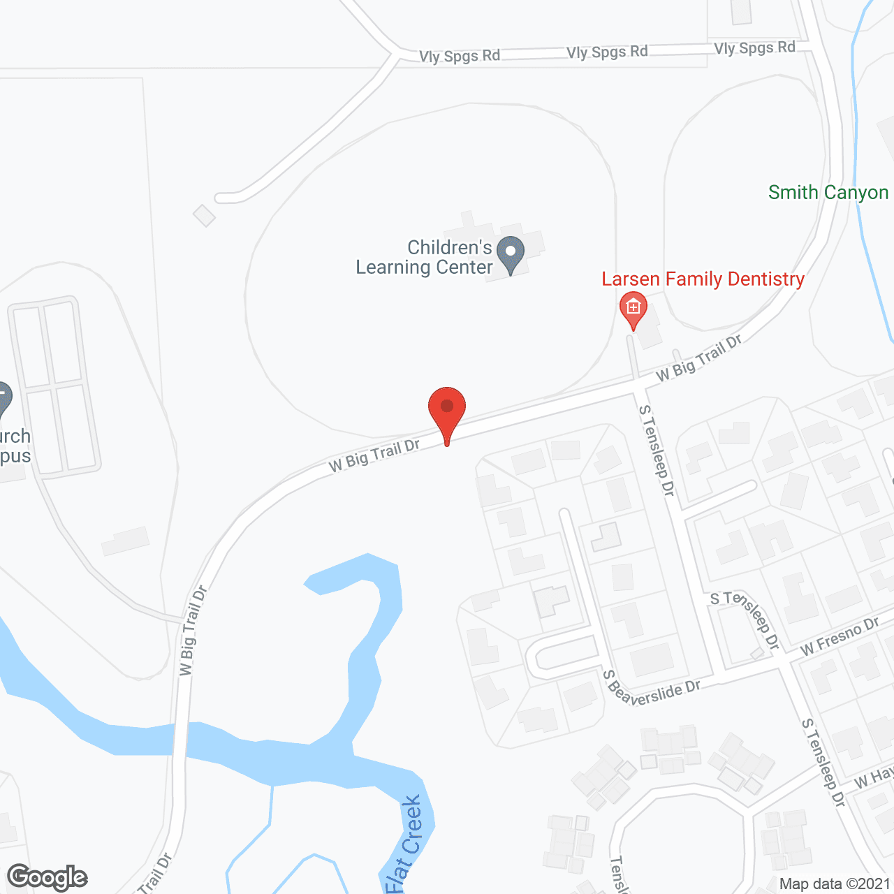 Map of the neighborhood around Legacy Lodge at Jackson Hole