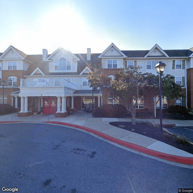 street view of Charter Senior Living at Woodholme Crossing