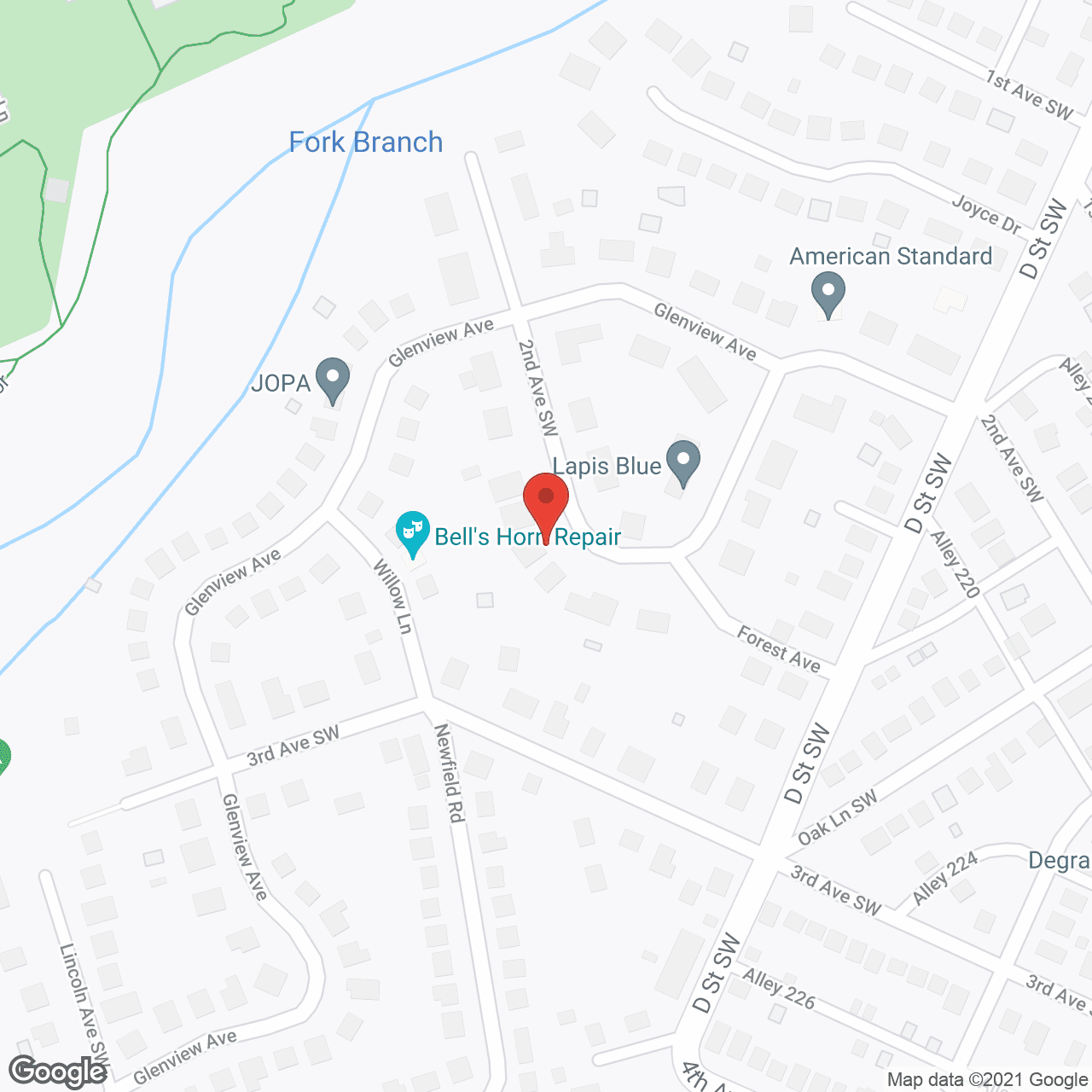 Map of the neighborhood around Kind Hearts Home Assisted Living I