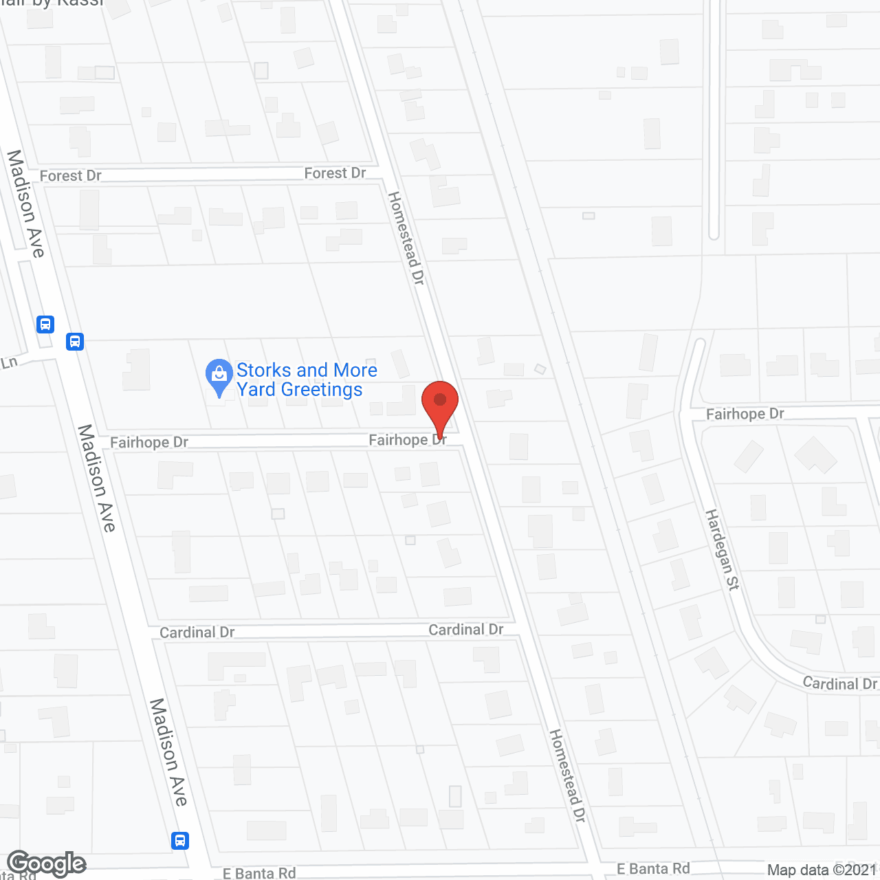 Map of the neighborhood around Hellenic Senior Living of Indianapolis
