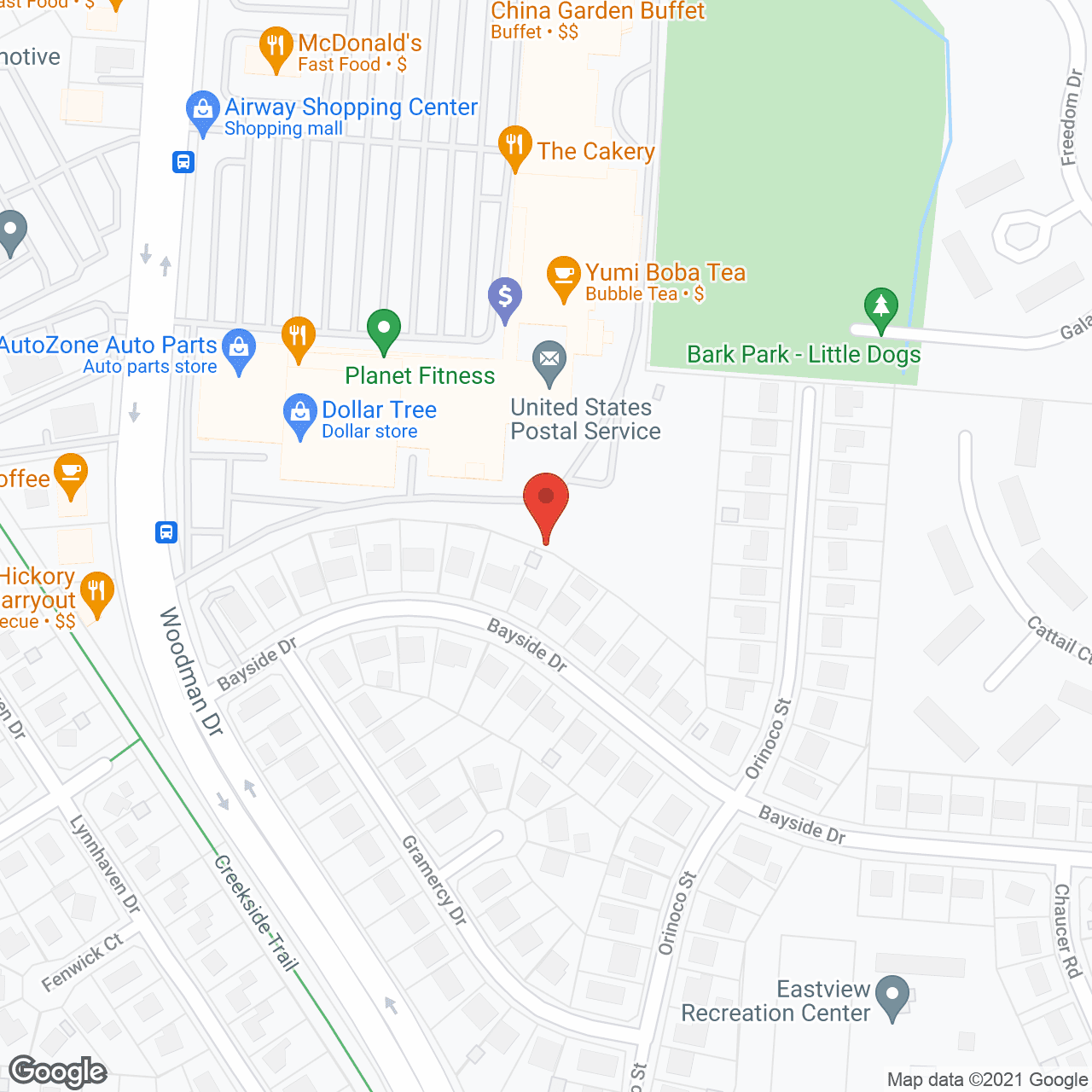 Map of the neighborhood around The Ridge at Beavercreek