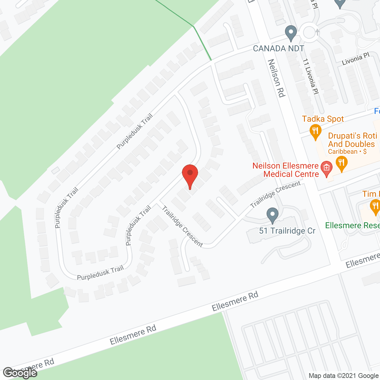 Map of the neighborhood around A Better Way Retirement Home