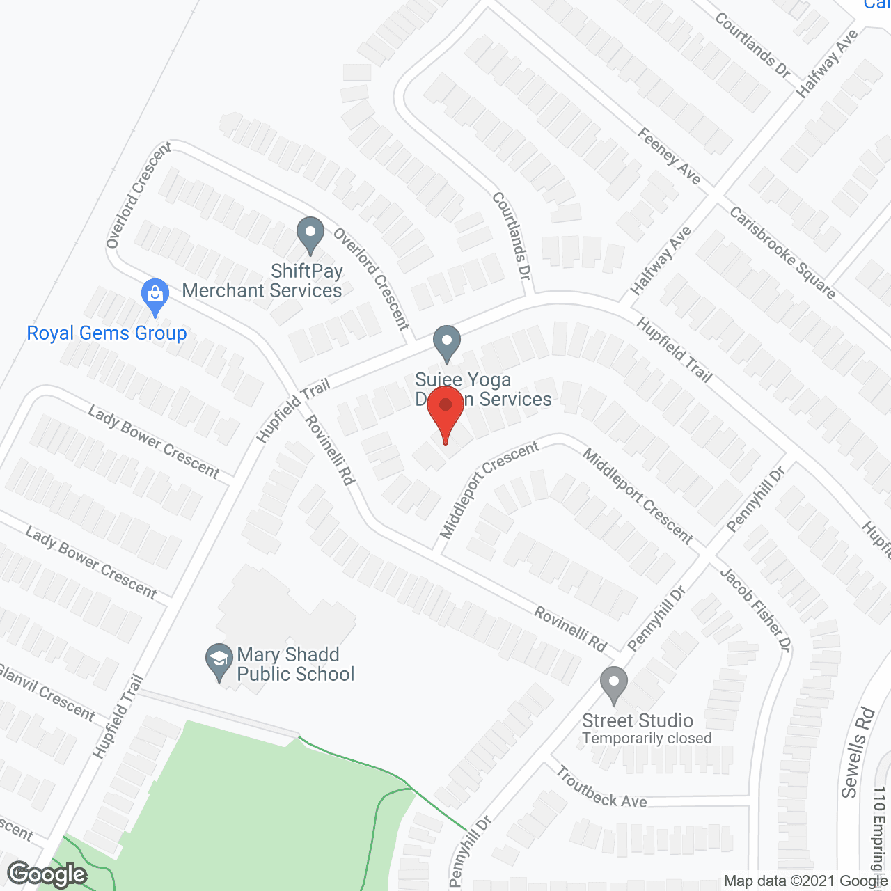 Map of the neighborhood around A Better Way Retirement Home