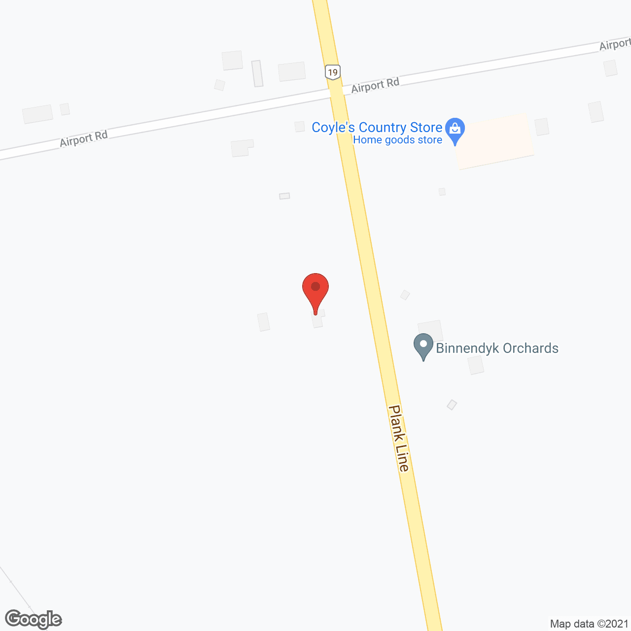 Map of the neighborhood around Dayspring Residence