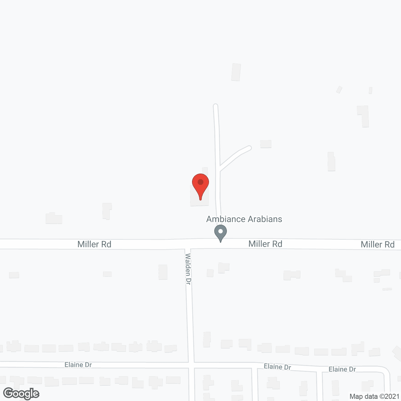 Map of the neighborhood around Swank Home Assisted Living