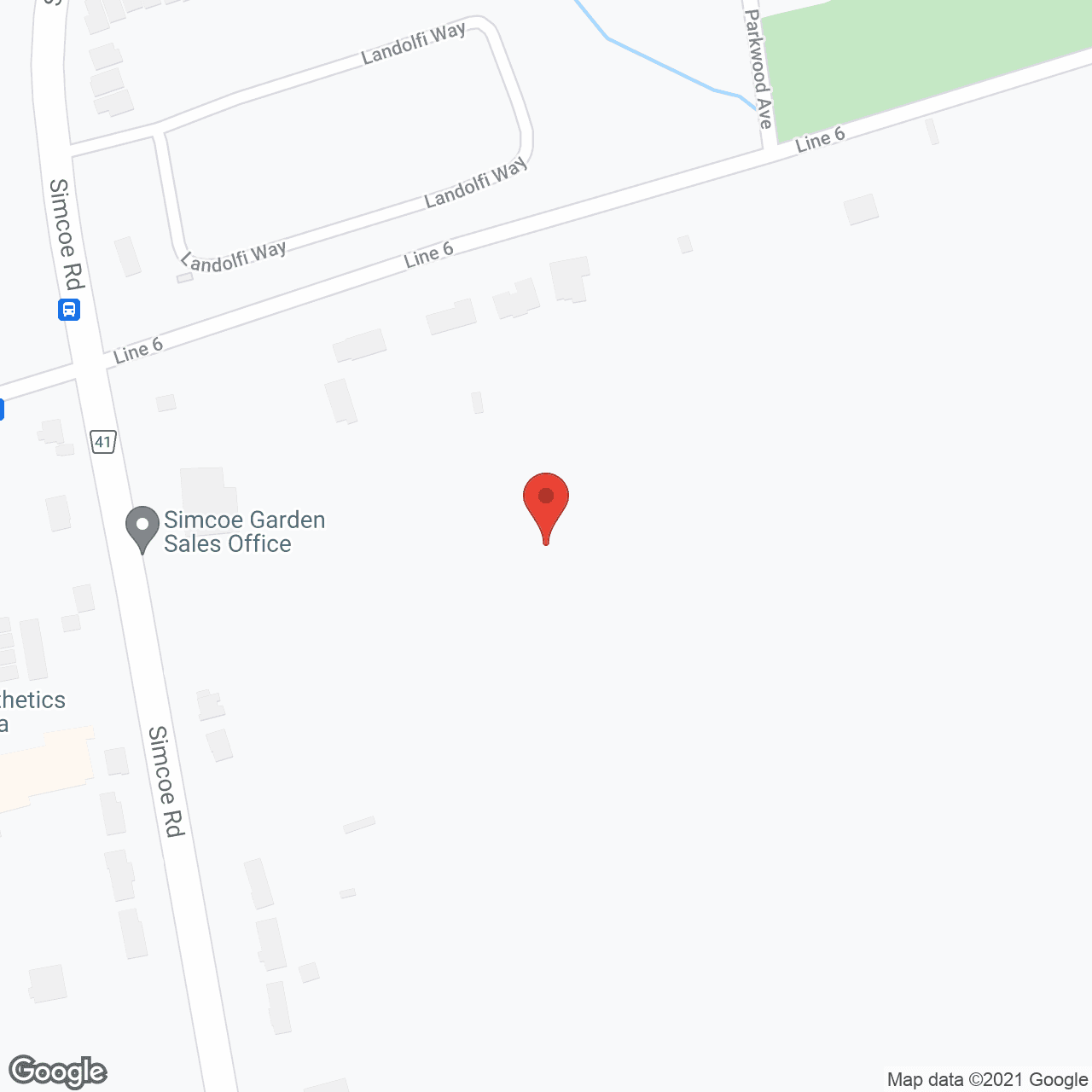 Map of the neighborhood around Elder's Home