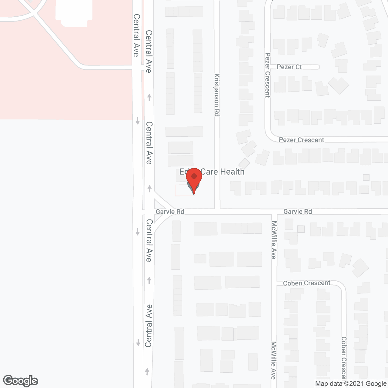 Map of the neighborhood around Prairie Spring Care Home