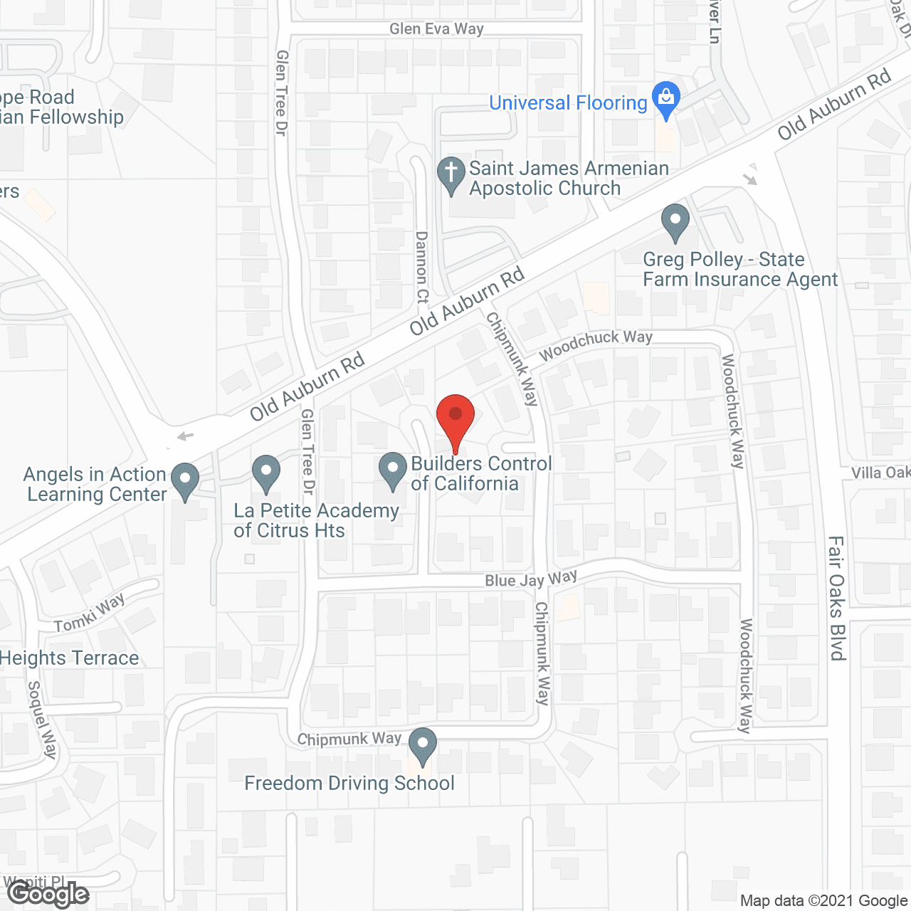 Map of the neighborhood around In Loving Hands Care Home