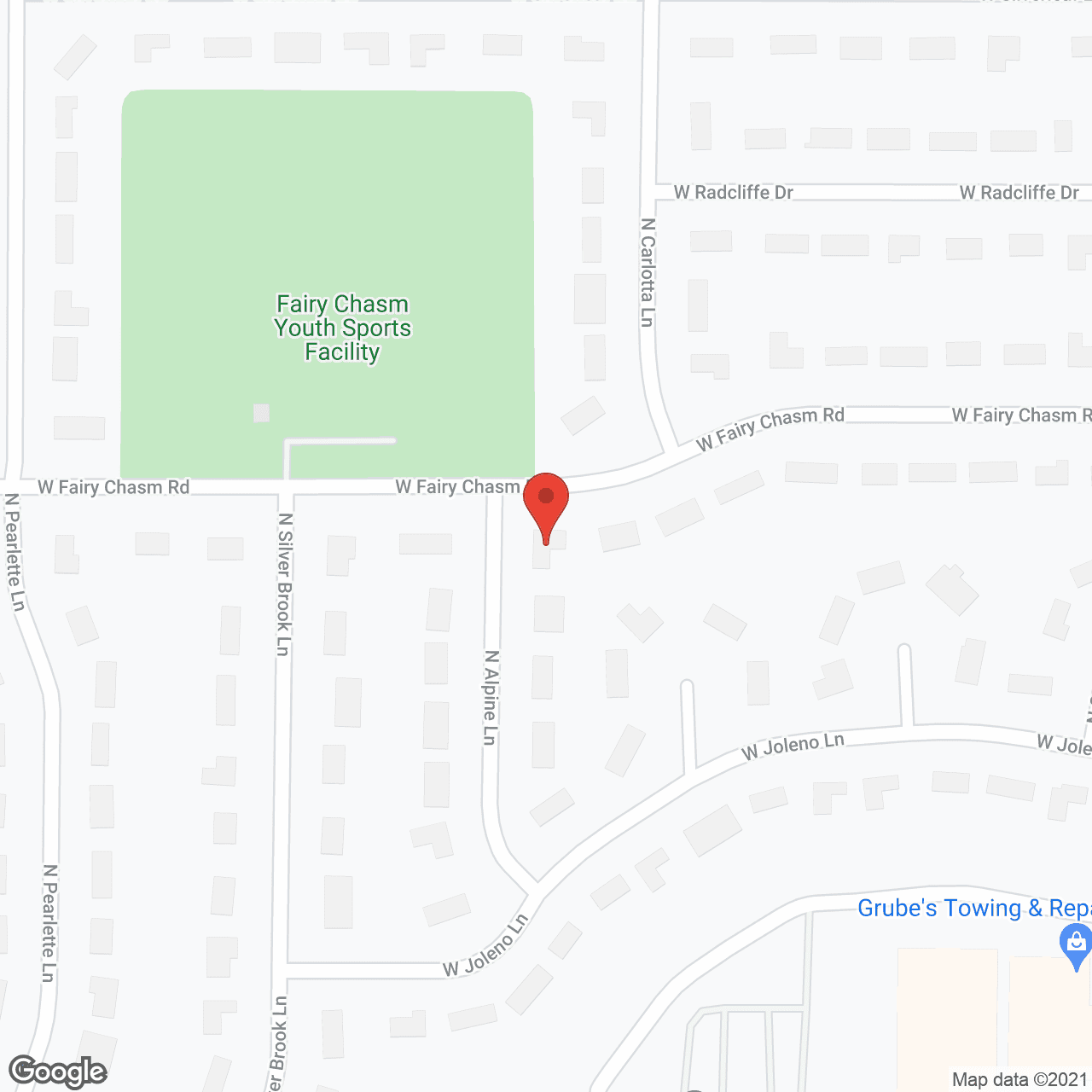 Map of the neighborhood around Defined Health Care Services II LLC
