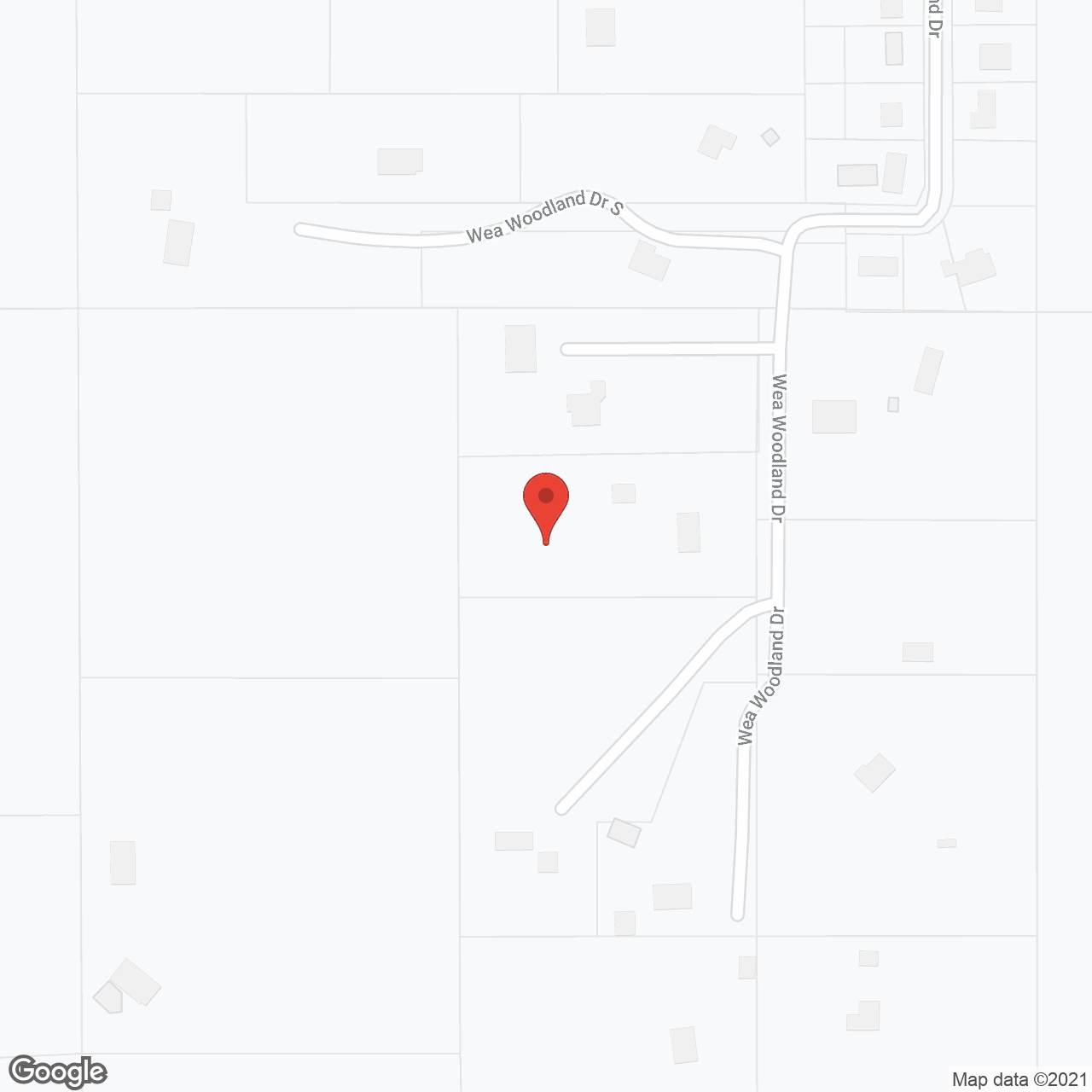 Map of the neighborhood around Beehive Homes of Lafayette Memory Care