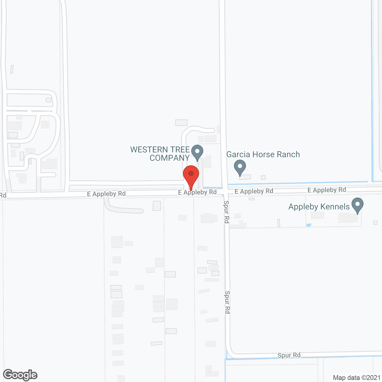 Map of the neighborhood around Castle Canyon Assisted Living III