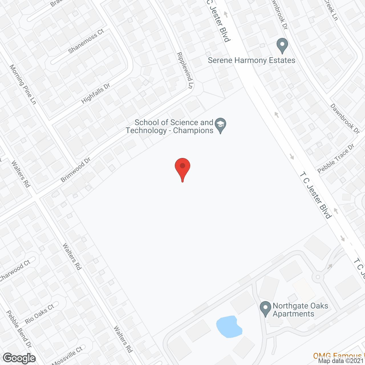 Map of the neighborhood around Loving Care Cottages