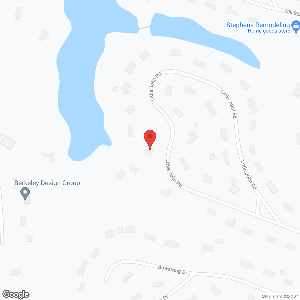 Map of the neighborhood around The Anderson's Cozy Home