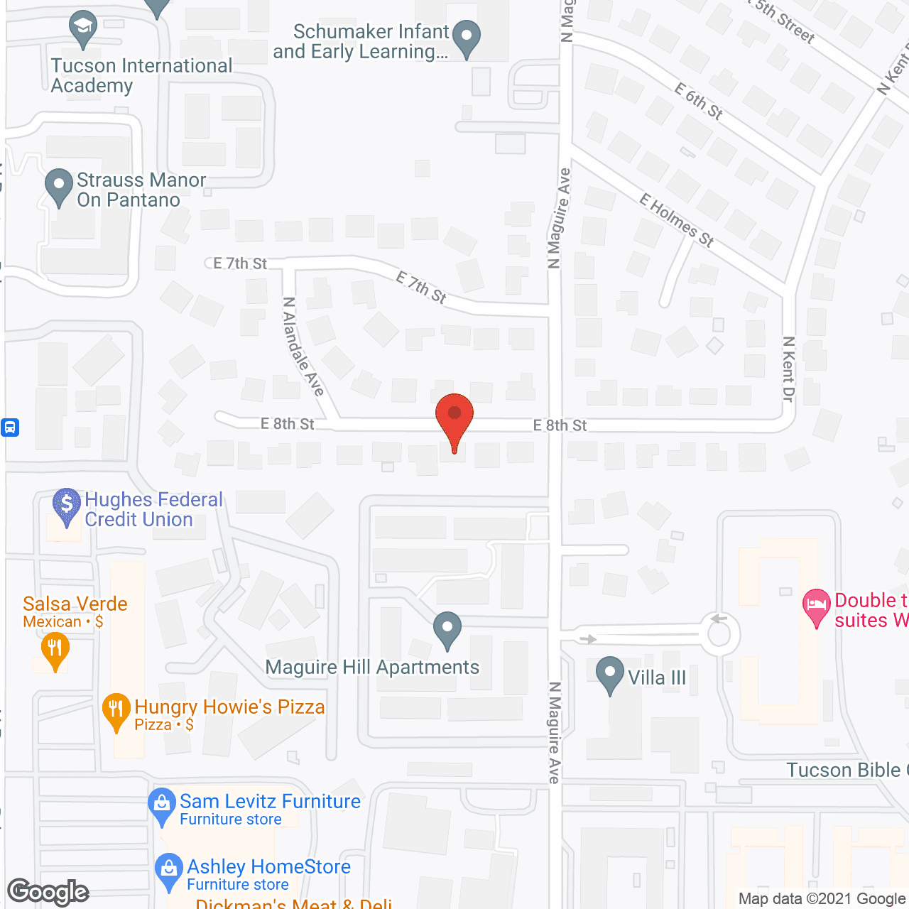Map of the neighborhood around Affirmative Care Home