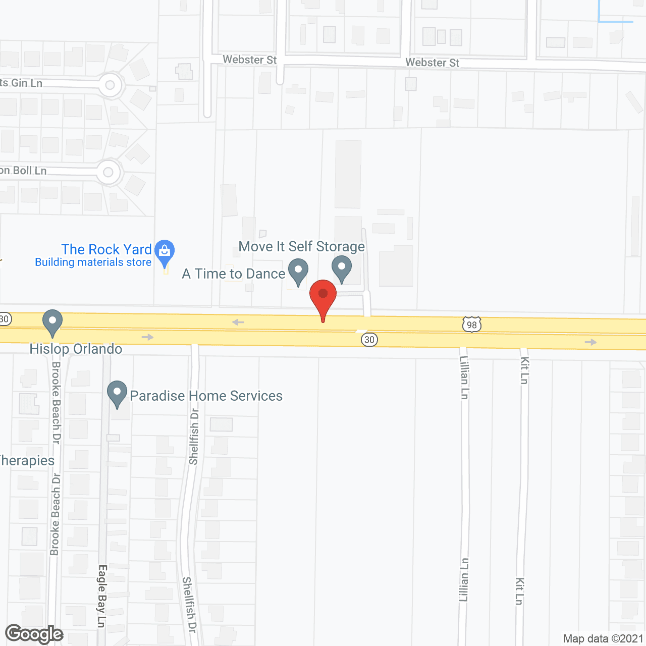 Map of the neighborhood around Navarre Gardens