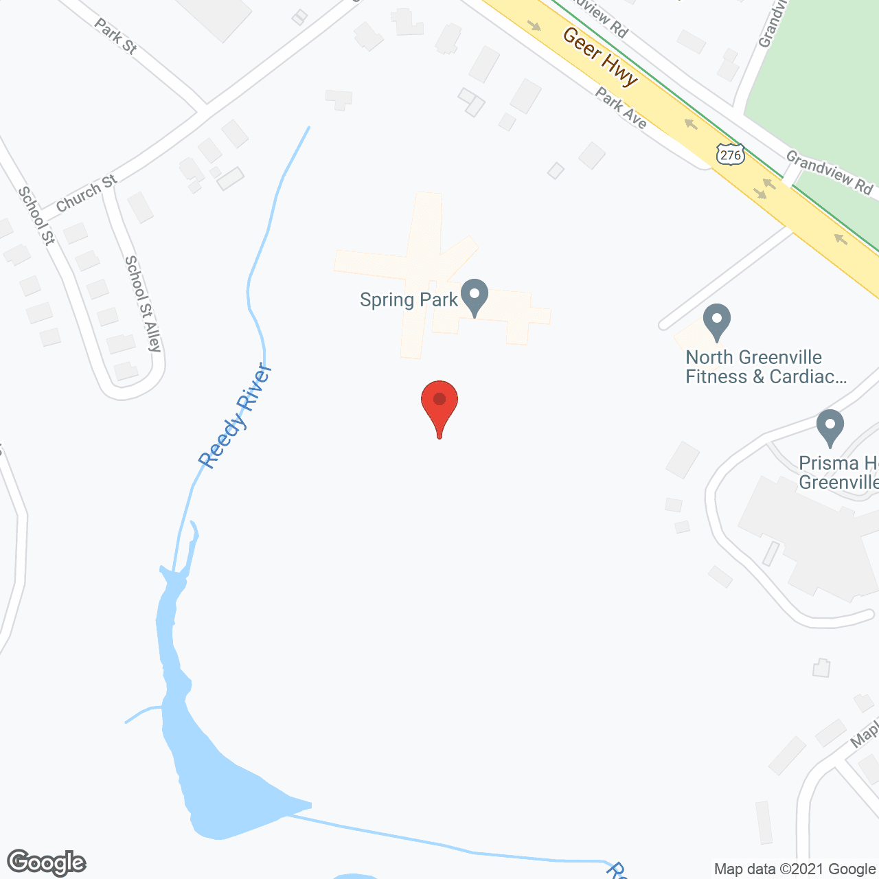 Map of the neighborhood around Spring Park Assisted Living and Memory Care