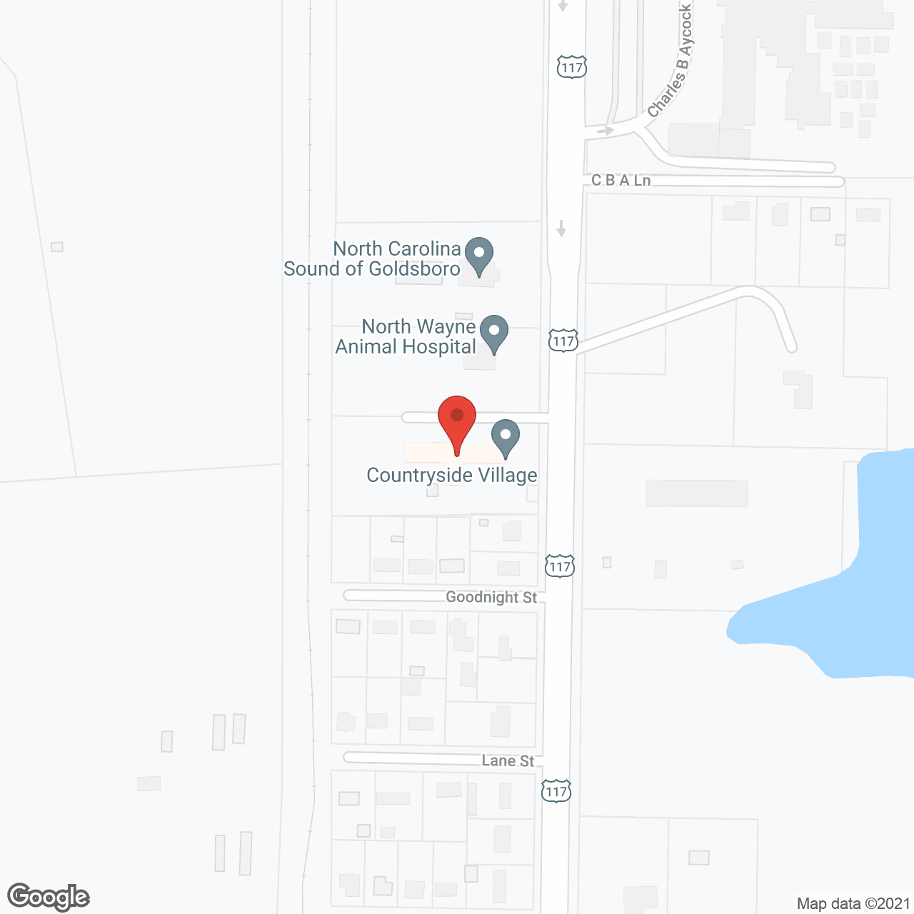 Map of the neighborhood around The Ridge at Pikeville