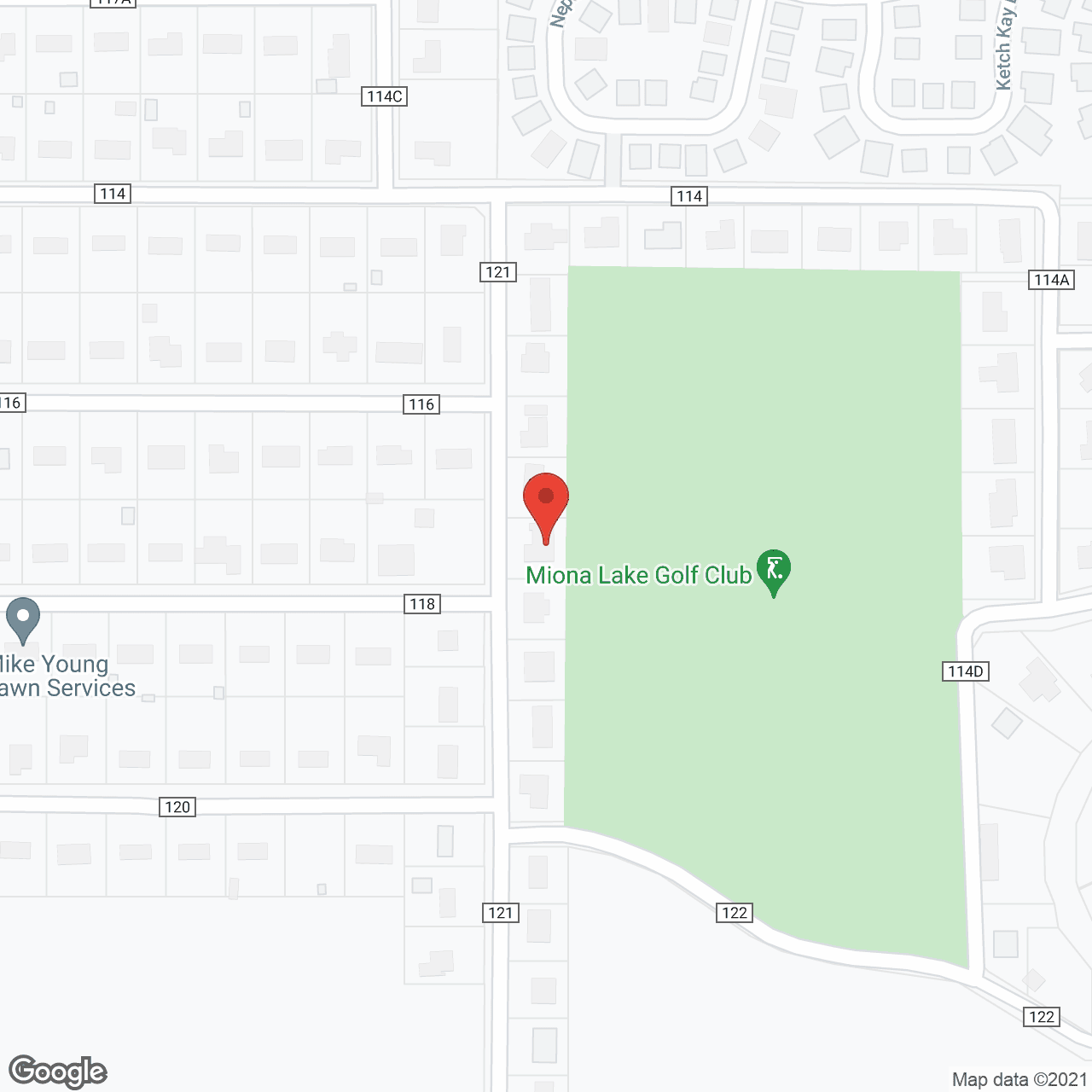 Map of the neighborhood around Generations Senior Living